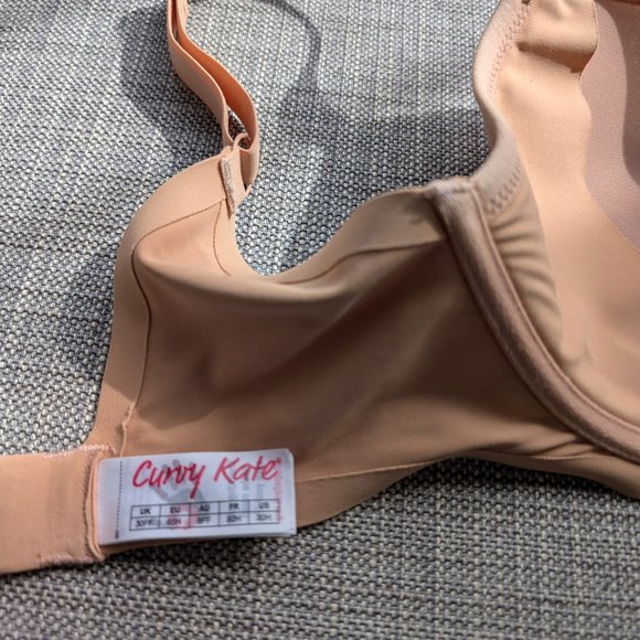 Curvy Kate bra Smoothie T-Shirt Plunge Latte Beige 30H - Picture 2 of 3